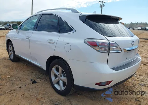 2011 Lexus Rx 350 из США, поврежденный, VIN 2T2BK1BA5BC083167